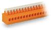 WAGO 235-102 Spring-loaded terminal 1.50 mm² Number of pins 2 Orange 520 pc(s)