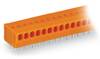 WAGO 235-106/330-000 Spring-loaded terminal 0.75 mm² Number of pins 6 Orange 180 pc(s)