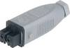 Hirschmann 932 037-106-200 Mains connector STAK Socket, straight Total number of pins: 2 + PE 16 A Grey 200 pc(s)