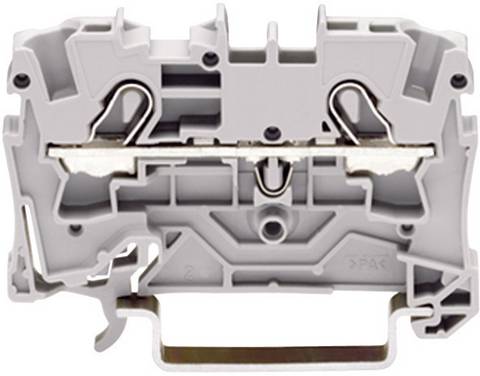 WAGO 2004-1201 Continuity 6.20 mm Pull spring Configuration: L Grey 1 pc(s) Piece
