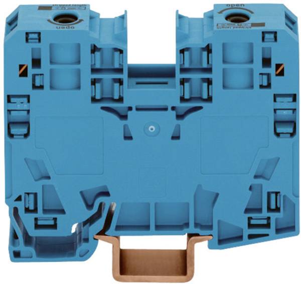 WAGO 285-134 Continuity 16 mm Pull spring Configuration: N Blue 1 pc(s)