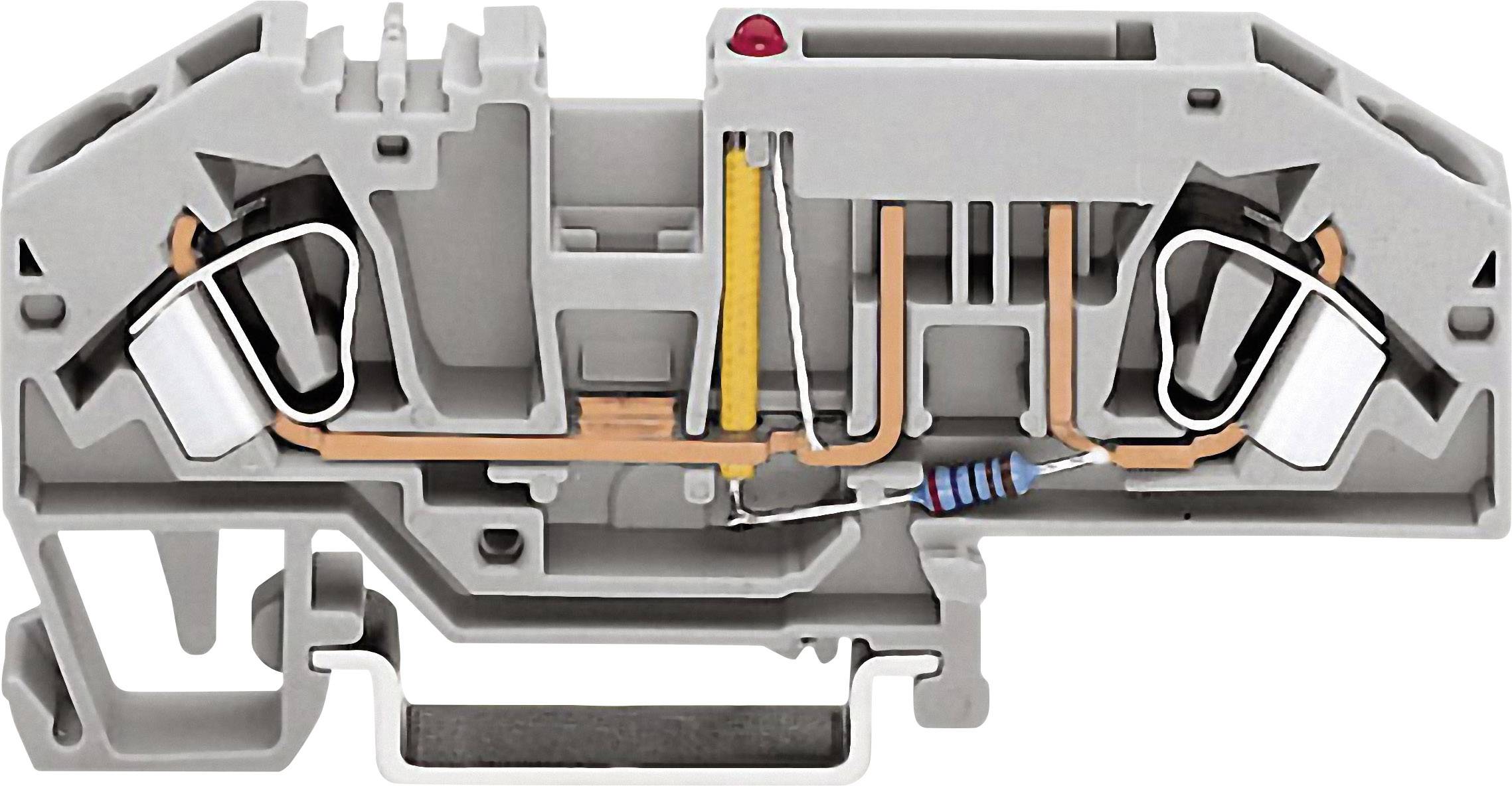 WAGO 282-698/281-449 Fuse terminal Pull spring 1 pc(s)