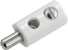 Kahlert Licht Mini jack plug Plug, straight Pin diameter: 2.6 mm Brown 1 pc(s)
