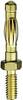 Stäubli SA403 Edge connector (pins) Plug, straight Pin diameter: 4 mm Brass 1 pc(s)