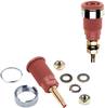 Stäubli SLB4-G Safety jack socket Socket, built-in Red 1 pc(s)