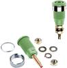 Stäubli SLB4-G Safety jack socket Socket, built-in Green 1 pc(s)