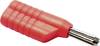 Banana plug Plug, straight Pin diameter: 4 mm Red Schnepp N 4041 L 1 pc(s)