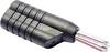Schnepp N 4041 L Banana plug Plug, straight Pin diameter: 4 mm Grey 1 pc(s)