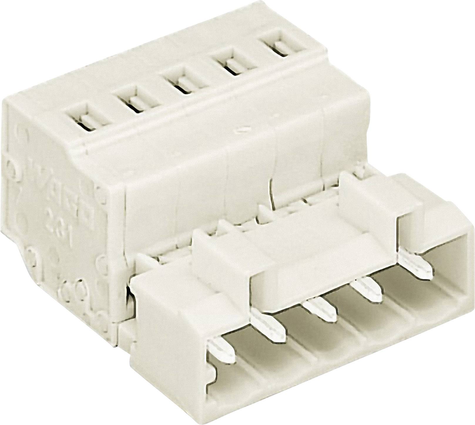 WAGO Pin housing cable 721 Total number of pins 2 Contact spacing: 5 mm 721-602 1 pc(s)