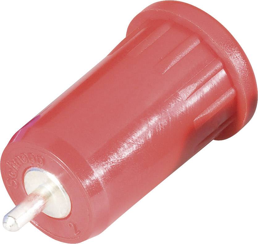 Schnepp BU 4800 rt Safety jack socket Socket, vertical vertical Pin diameter: 4 mm Red 1 pc(s)