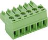 PTR Hartmann Socket housing cable AK(Z)1550 Total number of pins 5 Contact spacing: 3.81 mm 51550050025E 1 pc(s)
