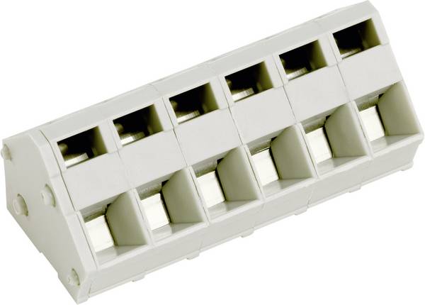 PTR Hartmann 53000080001D Spring-loaded terminal 2.50 mm² Number of pins 8 Pebble grey 1 pc(s)