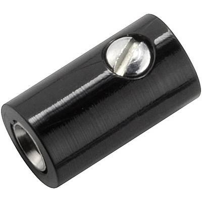 Kahlert Licht  Mini jack socket Socket, straight Pin diameter: 2.6 mm Black 1 pc(s) 