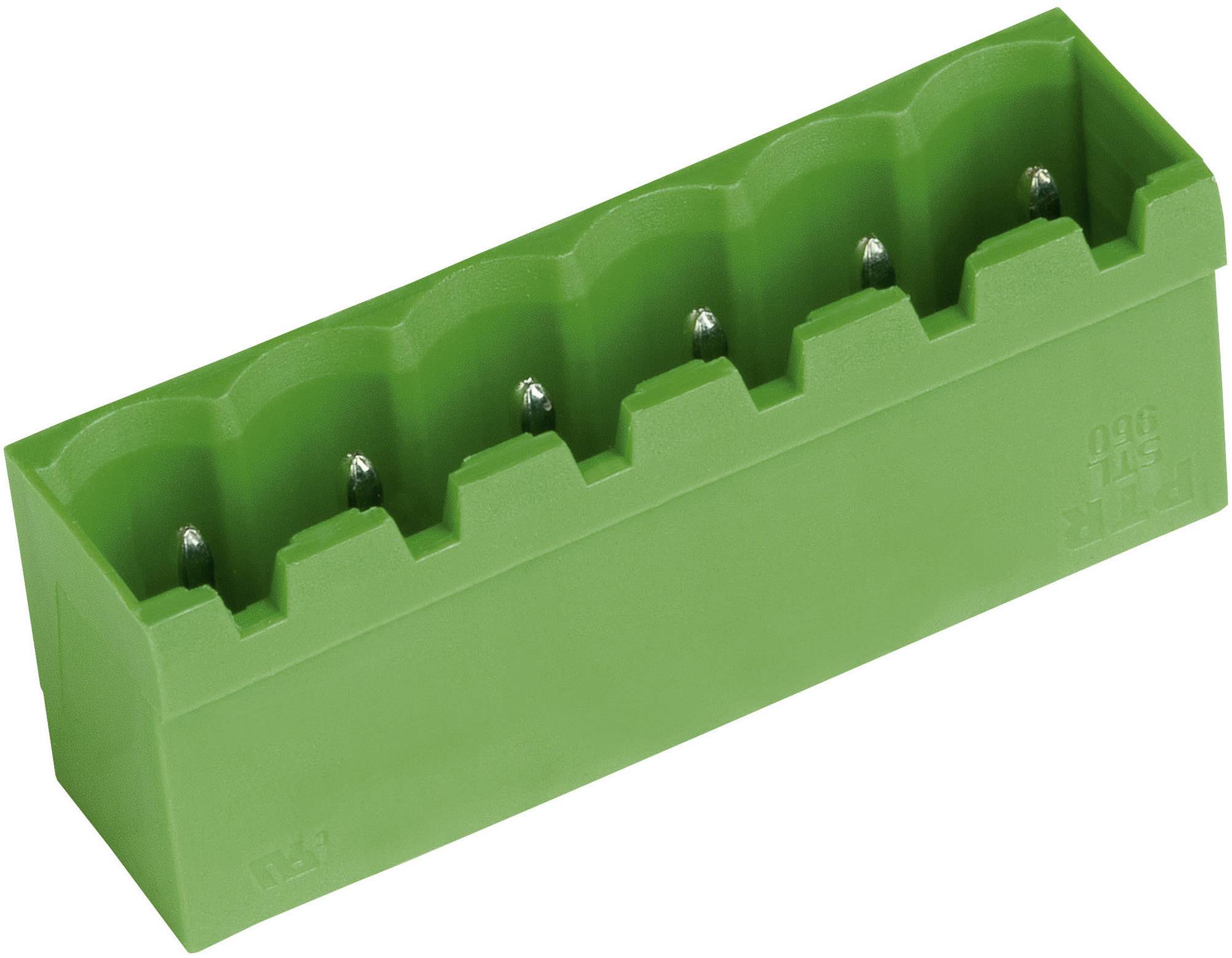 PTR Hartmann Pin housing PCB STL(Z)950 Total number of pins 5 Contact spacing: 5.08 mm 50950055121E 1 pc(s)