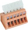 PTR Hartmann 53191020321D Spring-loaded terminal 0.50 mm² Number of pins 2 Orange 1 pc(s)