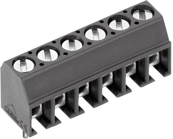 PTR Hartmann 50550030121G Screw terminal 1.00 mm² Number of pins 3 Grey 1 pc(s)
