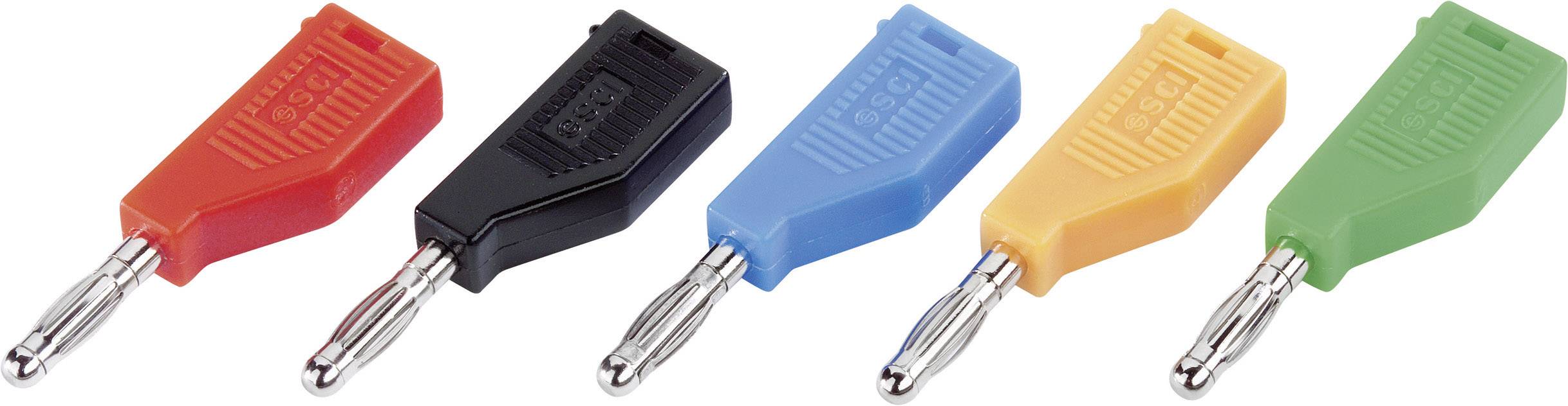 TRU COMPONENTS TC-R8-B19 B Banana plug Plug, straight Pin diameter: 4 mm Black 1 pc(s)