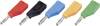 TRU COMPONENTS TC-R8-B19 B Banana plug Plug, straight Pin diameter: 4 mm Black 1 pc(s)