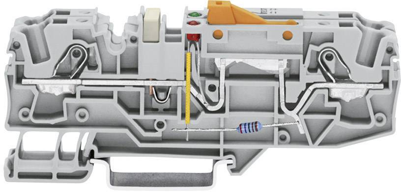 WAGO 2006-1671/1000-851 N terminal 15 mm Pull spring Configuration: L Grey 1 pc(s)