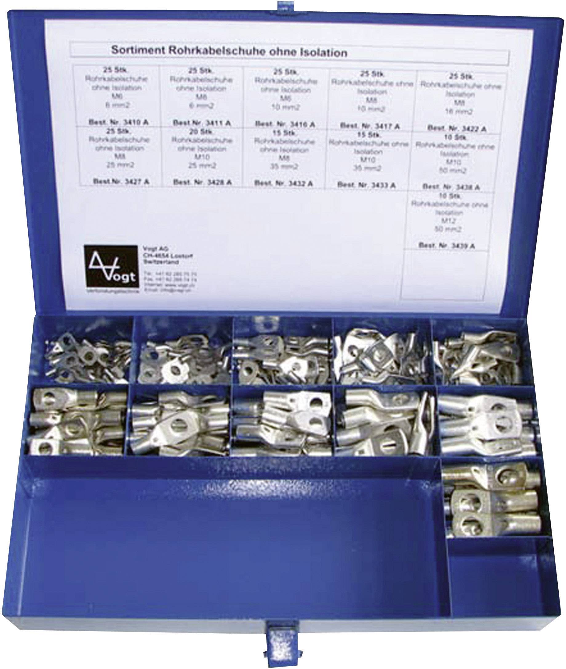 Vogt Verbindungstechnik 732455 Crimp connector set 6 mm² 50 mm² Metal 220 pc(s)