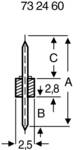 BKL Electronic 10120510 Straight Nominal current (details): 3 A