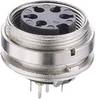 Lumberg KGR 30 DIN connector Socket, vertical vertical Number of pins: 3 Silver 1 pc(s)