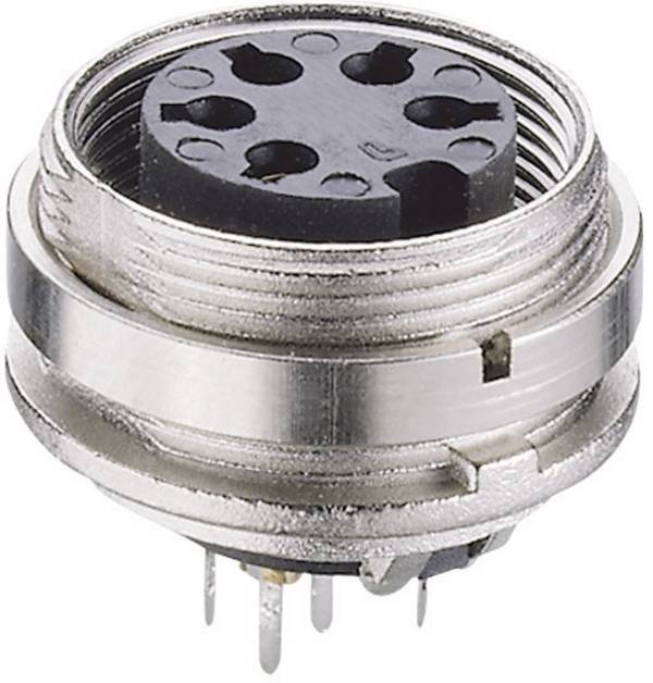 Lumberg KGR 30 DIN connector Socket, vertical vertical Number of pins: 3 Silver 1 pc(s)