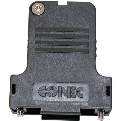 Conec 165X13429XE 165X13429XE D-SUB housing Number of pins: 15 Plastic 45 ° Black 1 pc(s)