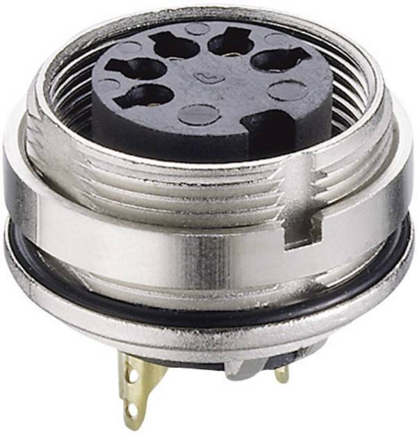 Lumberg 0305 05-1 DIN connector Socket, vertical vertical Number of pins: 5 Silver 1 pc(s)