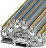 Phoenix Contact 3210538 PT 2,5-PE/L/N Push-in Three-level Terminal PIT Grey