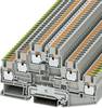 Phoenix Contact 3210541 PT 2,5-PE/L/L Push-in Three-level Terminal PIT Grey, Green, Yellow