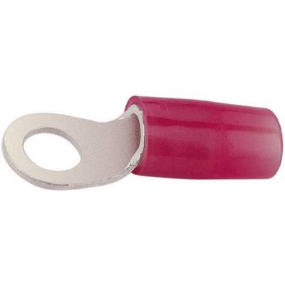 Vogt Verbindungstechnik 3613A Ring terminal  Cross section (max.)=1 mm² Hole Ø=6.5 mm Partially insulated Red 1 pc(s) 