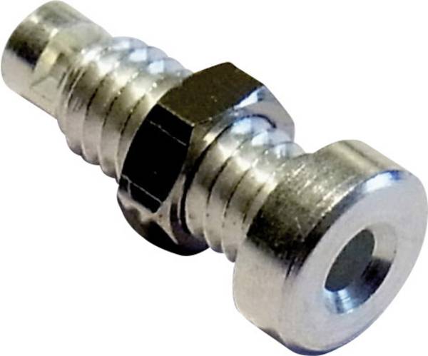 Schnepp BU 2100 Fuse connector Socket, vertical vertical Pin diameter: 2 mm Silver 1 pc(s)
