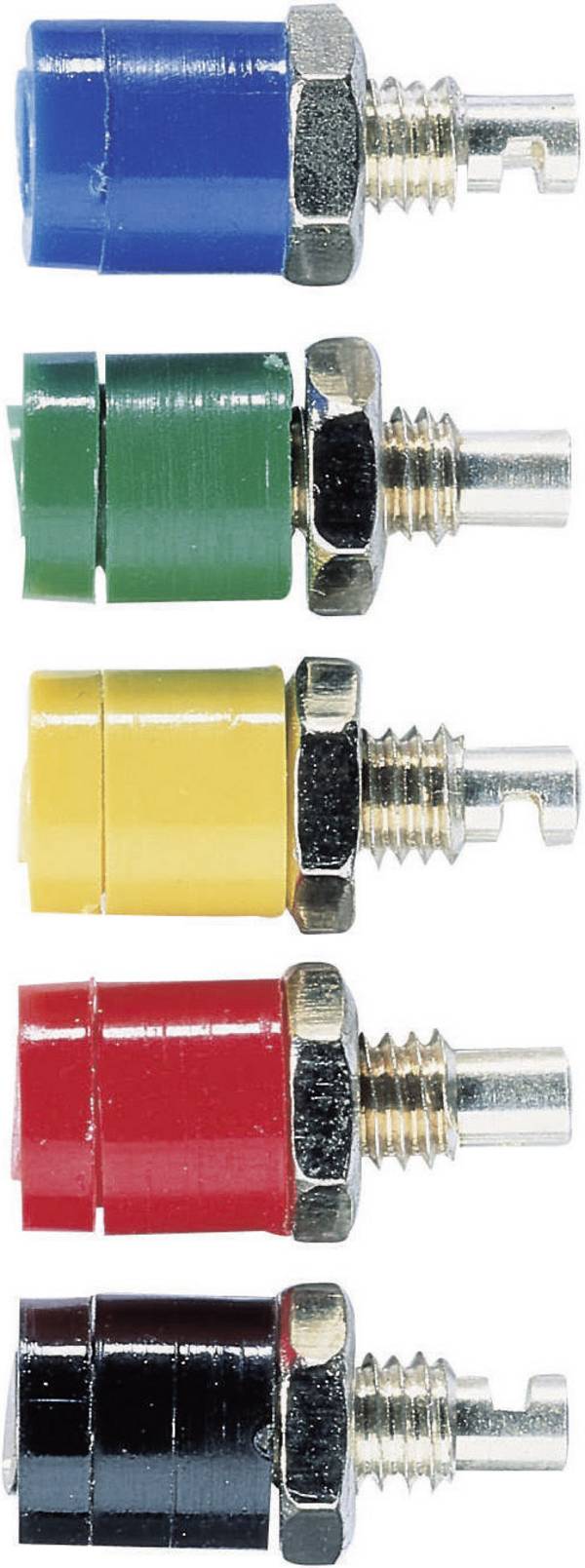 Schnepp BU 2400 Mini jack socket Socket, vertical vertical Pin diameter: 2 mm Black 1 pc(s)