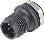 Binder 09-0433-81-05 M12 Sensor / Actuator Connector, Screw Cap, Straight