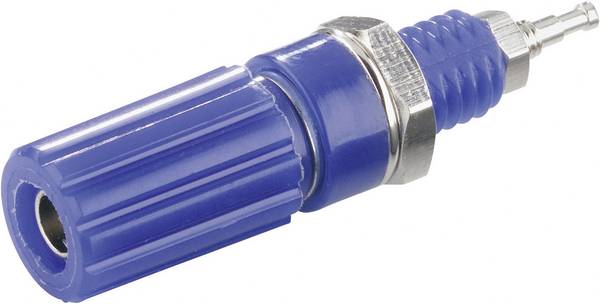 TRU COMPONENTS TC-R1-9 Pole terminal Blue 10 A 1 pc(s)