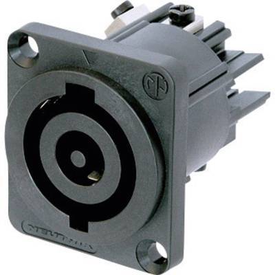 Neutrik NAC3MP-HC Mains connector NAC Socket, vertical vertical Total number of pins: 2 + PE 32 A Black 1 pc(s)