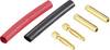 Schnepp DS 2 Alu Banana plug Plug, straight, Socket, straight Pin diameter: 2 mm Red, Black 1 pc(s)