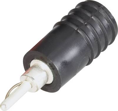 Schnepp ÜS 2040 Spring-loaded plug 2 mm plug - 4 mm socket Black 1 pc(s) Piece
