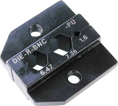 Neutrik DIE-R-BNC-PU Crimp inset Black 1 pc(s)