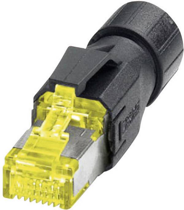 Phoenix Contact 1419001 VS-08-RJ45-10G/Q RJ45 Plug, straight Yellow, Black