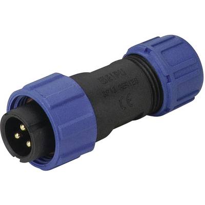   Weipu  SP1310 / P 2 I  Bullet connector  Plug, straight  Total number of pins: 2  Series (round connectors): SP13    1