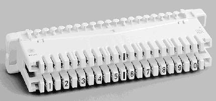 Lsa-Plus Dummy Plug from ADC Krone Typ-Nr 6089 3 056 Xx Range of Colours Lsa-Plus Dummy Plug from ADC Krone Typ-Nr 6089 3 056 Xx Range of Colours