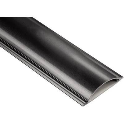 Hama 00220985 Cable trunking (L x W x H) 1 m x 70 mm x 2.1 cm 1 pc(s) Black-0