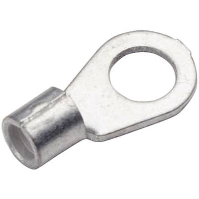 Cimco 180436 Ring terminal  Cross section (max.)=16 mm² Hole Ø=5.3 mm Not insulated Metal 1 pc(s) 