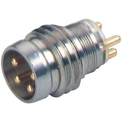 Hirschmann 933 393-001-1 Sensor/actuator built-in connector M8 Plug, mount No. of pins (RJ): 4 1 pc(s)