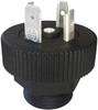 Hirschmann 931 297-006-1 GSP 3 M 20 Connector Plug Black Pins:3 + PE