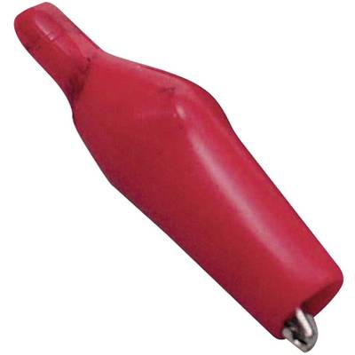 BKL Electronic 072406 Alligator clip Red Max. clamping range: 15 mm Length: 41 mm 1 pc(s) 