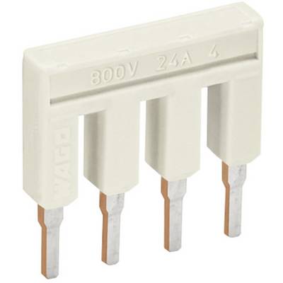 A four-pole, white connector with the marking '800V 24A 4', suitable for high voltages and currents.