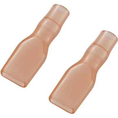 Two pink, rectangular silicone attachments for flute headjoints, providing grip and comfort during playing.